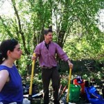 Volunteers at Bussey Brook Meadow